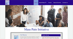 Desktop Screenshot of masspaininitiative.org